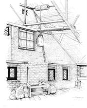 Wendy Bramall - pen & ink drawings 002